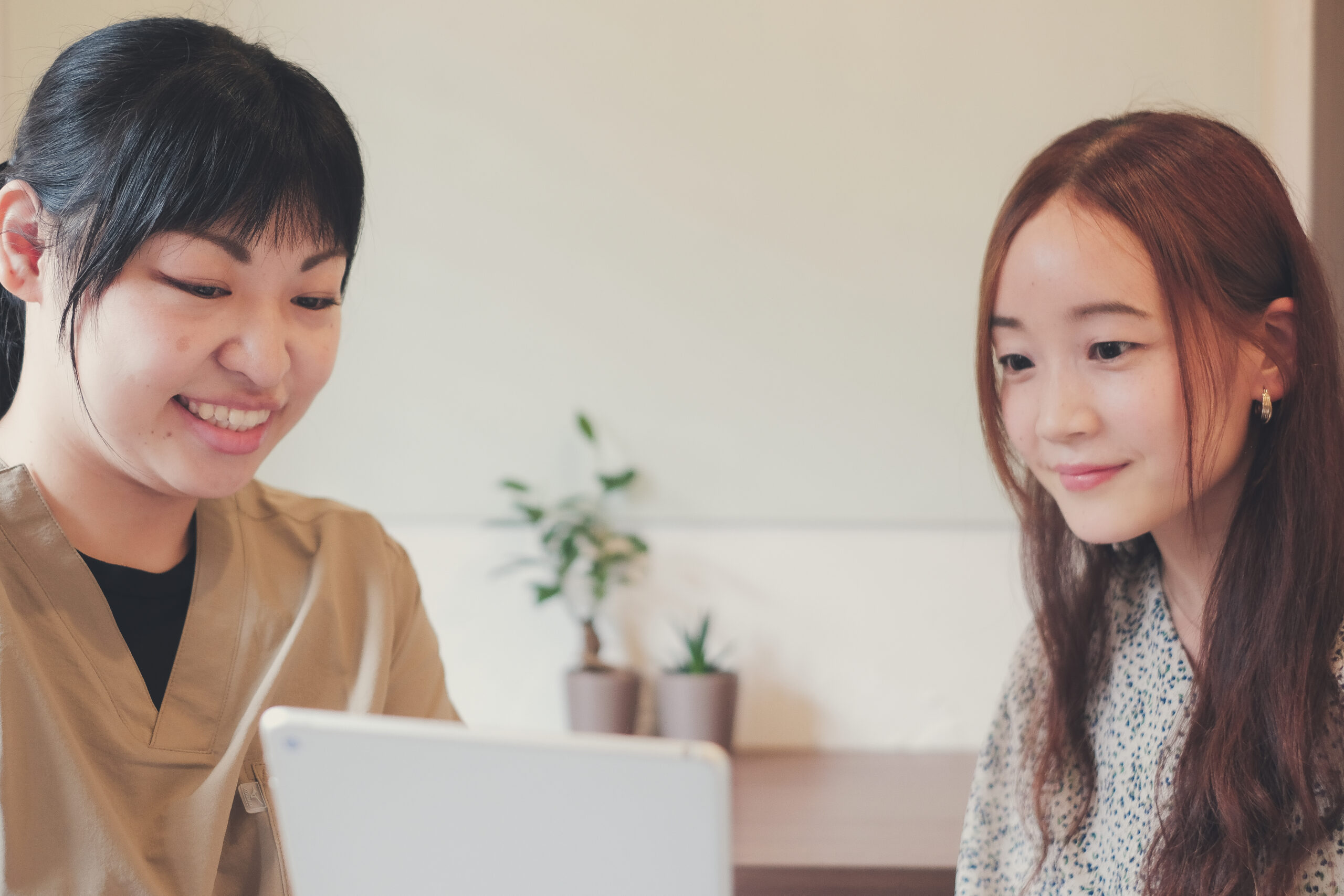 お客様とのツーショット写真